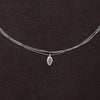 OLIO E ACETO Tanabata Special Collection Sterling Silver Rhodonite Flower Pendant Necklace OLIO-OA13N37-YFC Silver/Pink Orange